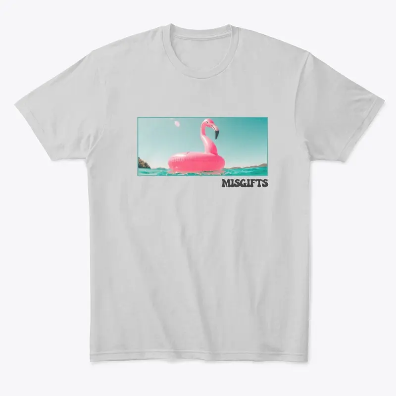 Flamingo Poolin T-Shirt